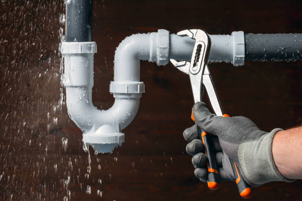 Professional Sewer Line Repair technician working in Brookston, TX